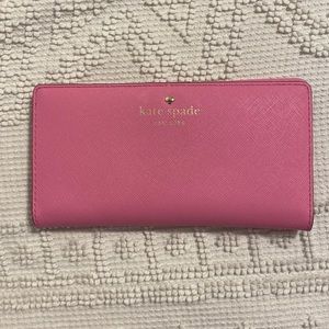 Pink Kate spade wallet